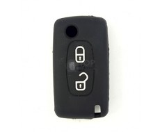Funda de silicona Peugeot dos botones