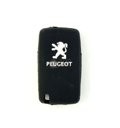Funda de silicona Peugeot dos botones