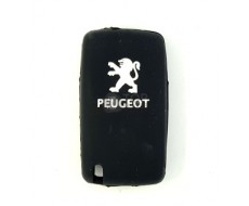 Funda de silicona Peugeot dos botones