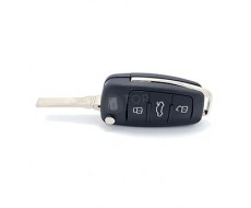 Carcasa llave Audi A3, A4, A6, Q7, modelo moderno.