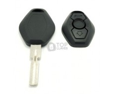 Carcasa llave BMW serie 3, 5 y 7, X3, X5, E38, E39, E46, E65, M5