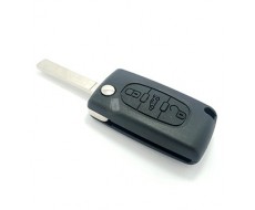 Carcasa llave Citroen C3, C2, C4, C5