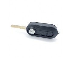 Carcasa llave Fiat 500 negra Carcasa llave Fiat 500 negra