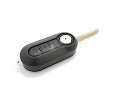 Carcasa llave Fiat 500 negra