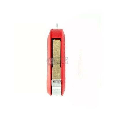 Carcasa llave Fiat 500 roja
