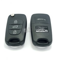 Carcasa llave Hyundai I20, I30, I40, Tucson, Santa Fe 2