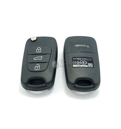 Carcasa llave Hyundai I20, I30, I40, Tucson, Santa Fe