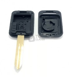 Carcasa llave Nissan Pathfinder, Qashqai, X-Trail, tres botones 2