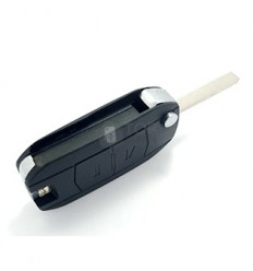 Carcasa llave Opel, perfil HU100, dos botones, horizontal 2