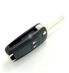 Carcasa llave Opel, perfil HU100, dos botones, modelo moderno 2