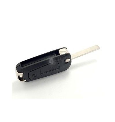 Carcasa llave Opel, perfil HU100, tres botones