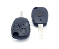 Carcasa llave Renault, perfil NE72, tres botones