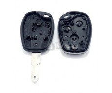 Carcasa llave Renault, perfil NE72, tres botones
