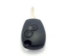 Carcasa llave Renault, perfil VAC102, dos botones
