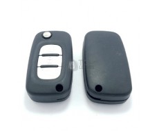 Carcasa llave Renault, perfil VA2, tres botones Carcasa llave Renault, perfil VA2, tres botones