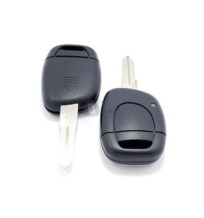 Carcasa llave Renault, perfil VAC102, un botón