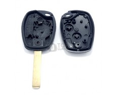 Carcasa llave Renault, perfil VA2, dos botones Carcasa llave Renault, perfil VA2, dos botones