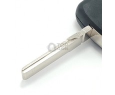 Carcasa llave Volkswagen, perfil HU66, dos botones