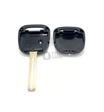 Carcasa llave Toyota, perfil TOY48, un botón