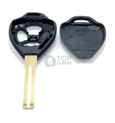 Carcasa llave Toyota, perfil TOY48, tres botones, espadin fijo 2