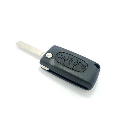 Carcasa llave Peugeot 207, 407