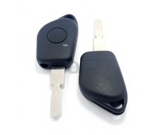 Carcasa llave Peugeot un botón infrarrojos