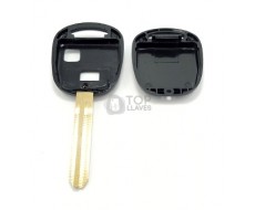 Carcasa llave Toyota, perfil TOY43, dos botones
