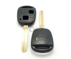 Carcasa llave Toyota, perfil TOY43, dos botones