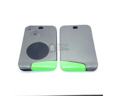 Carcasa llave tarjeta Renault, dos botones