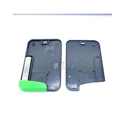 Carcasa llave tarjeta Renault, dos botones