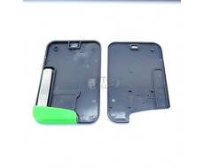 Carcasa llave tarjeta Renault, dos botones