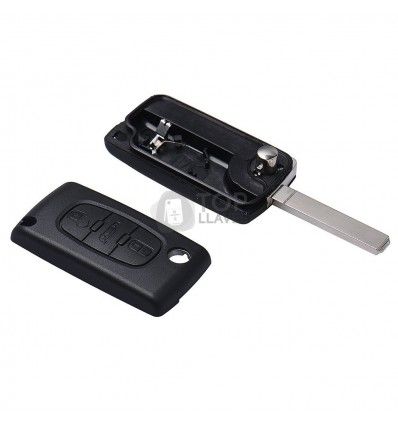 Carcasa llave Peugeot 307, 407, Expert