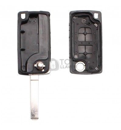 Carcasa llave Peugeot 207, 307, Expert III