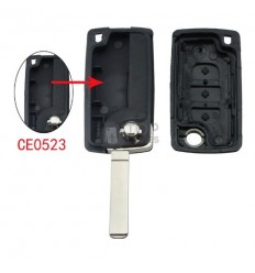 Carcasa llave Peugeot 207, 407 2
