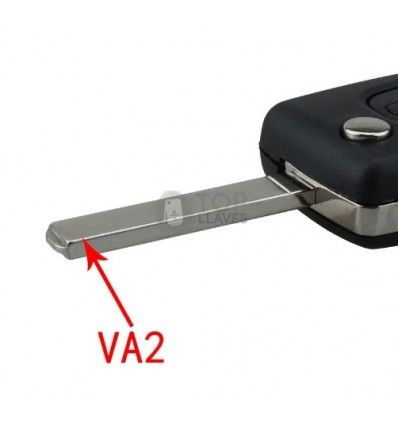 Carcasa llave Citroen Berlingo, C2, C3