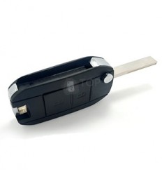 Carcasa llave Peugeot perfil HU83 2