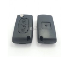 Carcasa llave Peugeot 207, 308, Expert III, espadín plegable