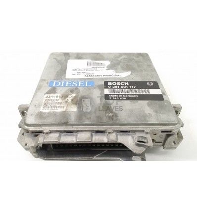 Centralita motor Bmw 525D 0281001117