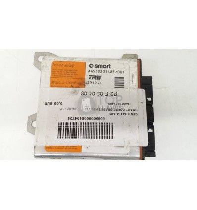 Centralita Airbag Smart Coupe A4518201485001