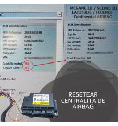 Resetear centralita de Airbag de cualquier modelo de coche