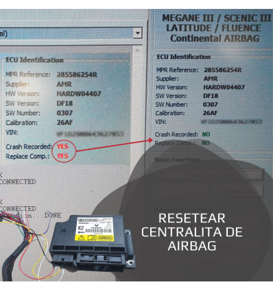 Resetear centralita de Airbag de cualquier modelo de coche