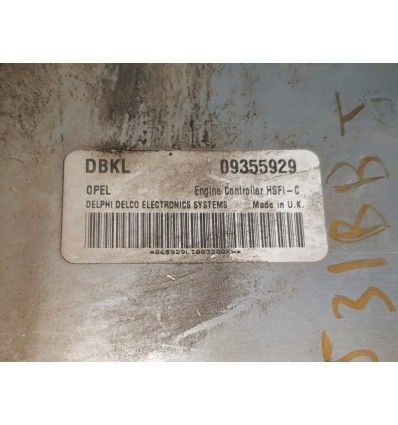 Centralita motor Opel Astra 1.6 09355929