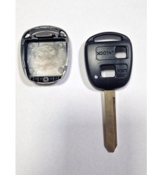 Carcasa llave Toyota, perfil TOY47, dos botones 2