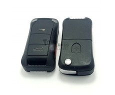 Carcasa llave Porsche, dos botones + panic Carcasa llave Porsche, dos botones + panic