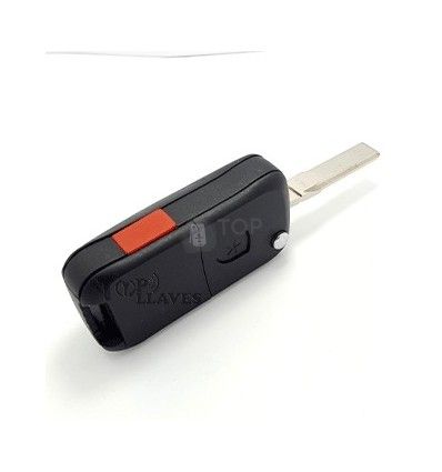 Carcasa llave Porsche, tres botones + panic