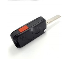 Carcasa llave Porsche, tres botones + panic