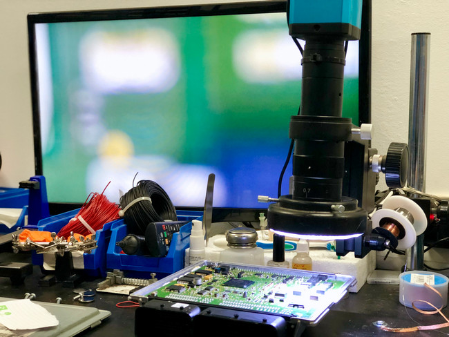 Microscopio electrónico