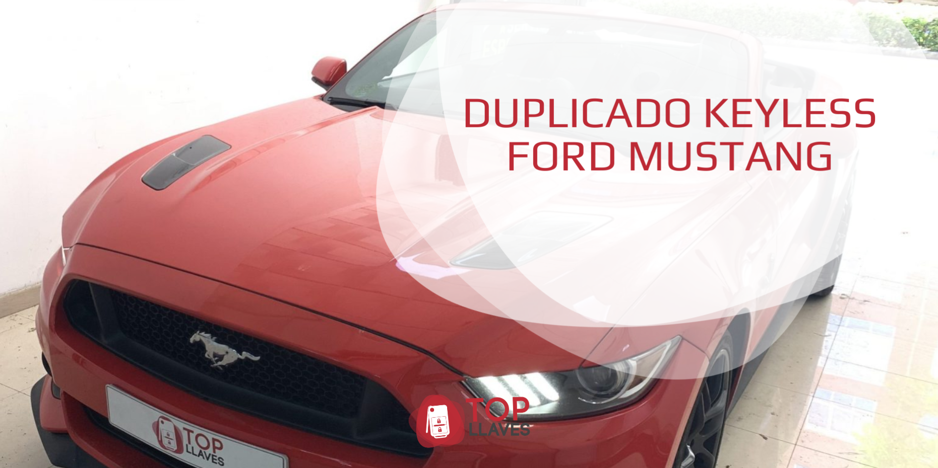DUPLICADO KEYLESS FORD MUSTANG