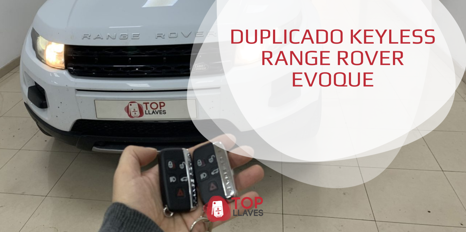 DUPLICADO KEYLESS RANGE ROVER EVOQUE