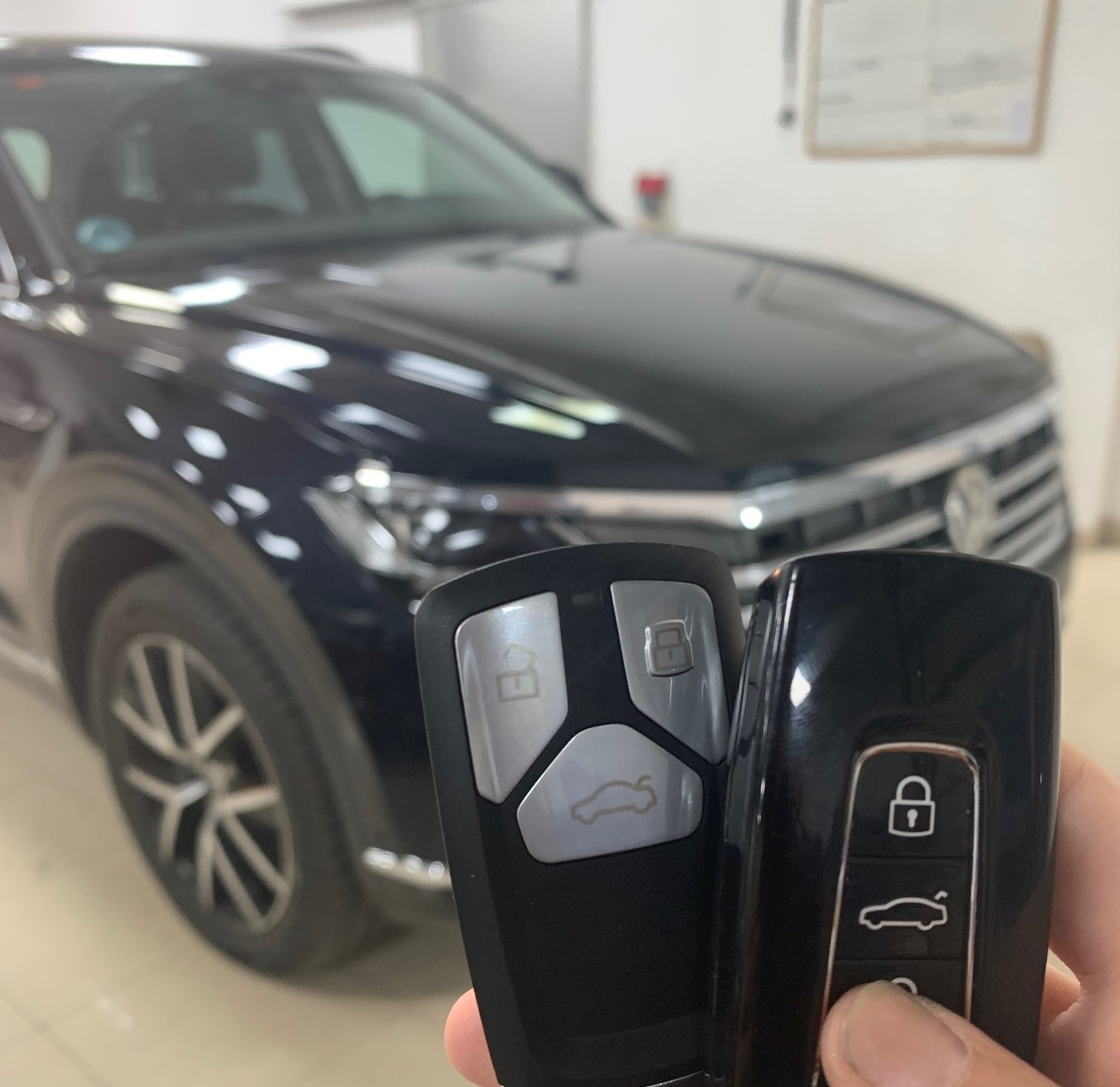 DUPLICADO LAVE KEYLESS MANOS LIBRES VOLKSWAGEN TOUAREG DUPLICADO COPIA